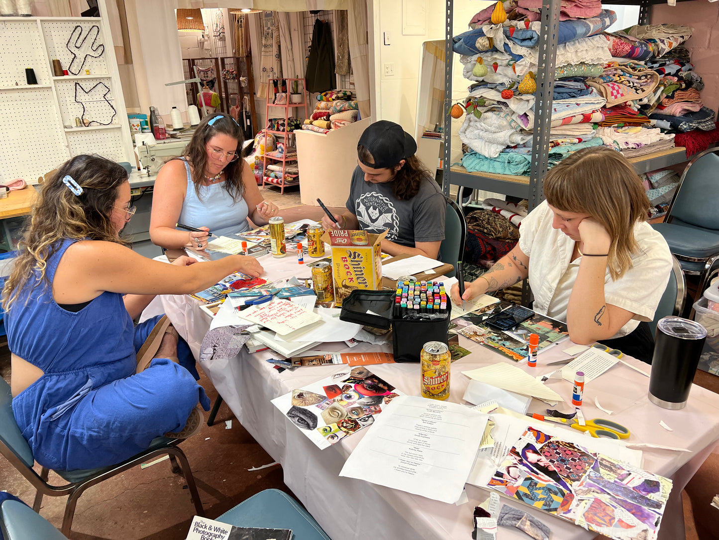 Poetry + Collage Workshop with Jonah Fujikawa