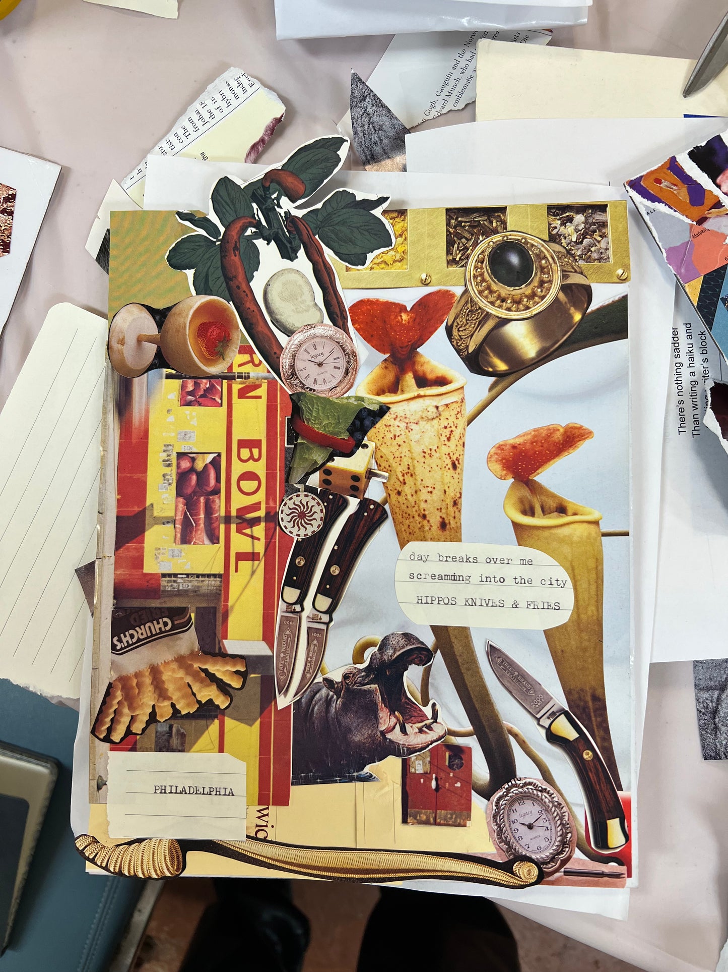 Poetry + Collage Workshop with Jonah Fujikawa