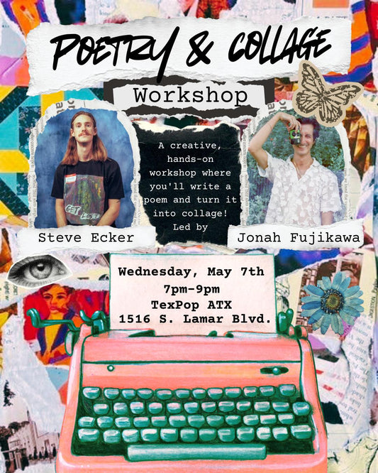 Poetry + Collage Workshop with Jonah Fujikawa
