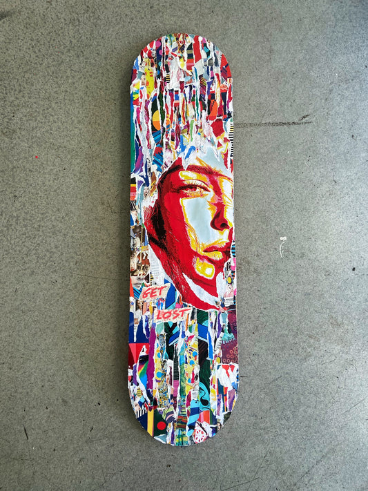Breaking Through Skateboard Deck