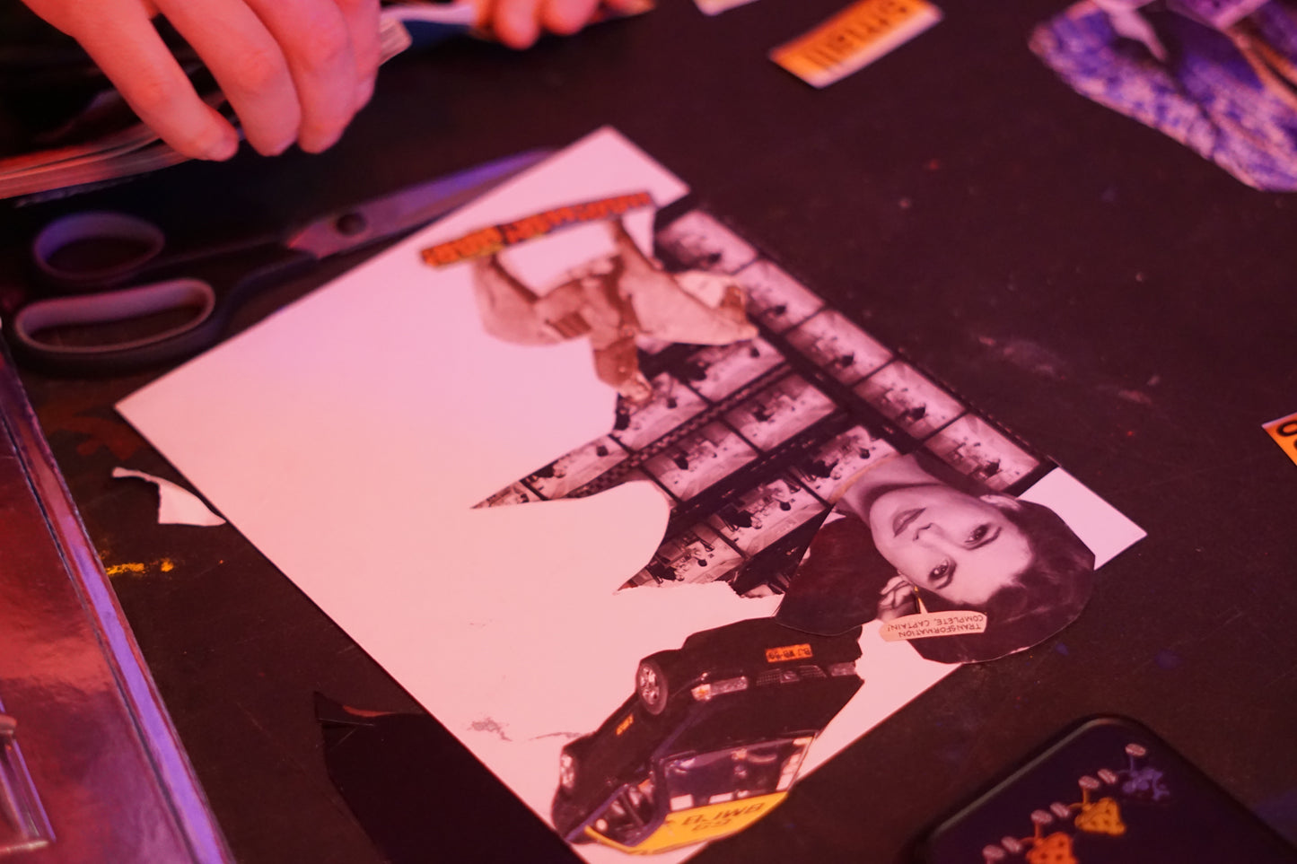 Poetry + Collage Workshop with Jonah Fujikawa
