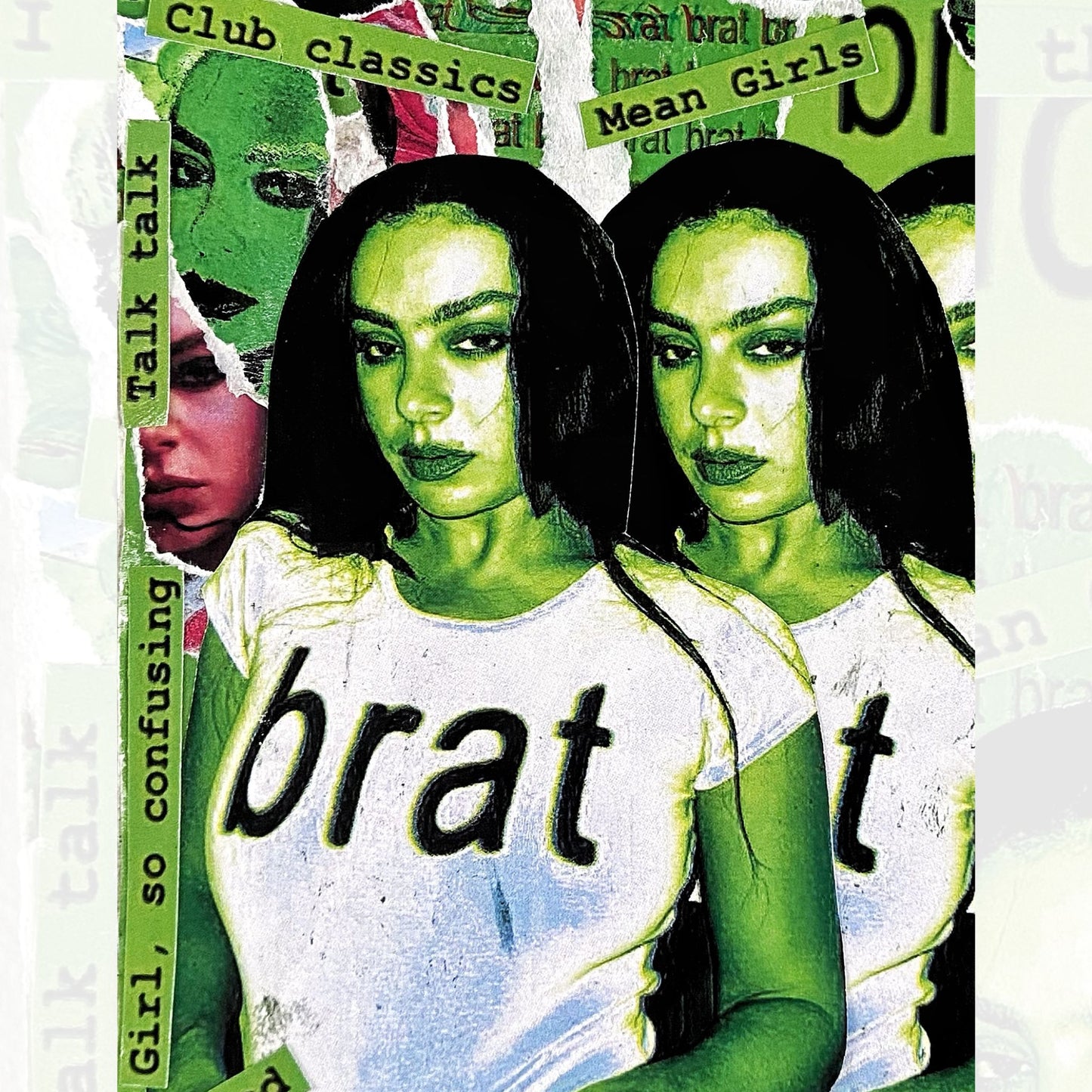 charli xcx brat print
