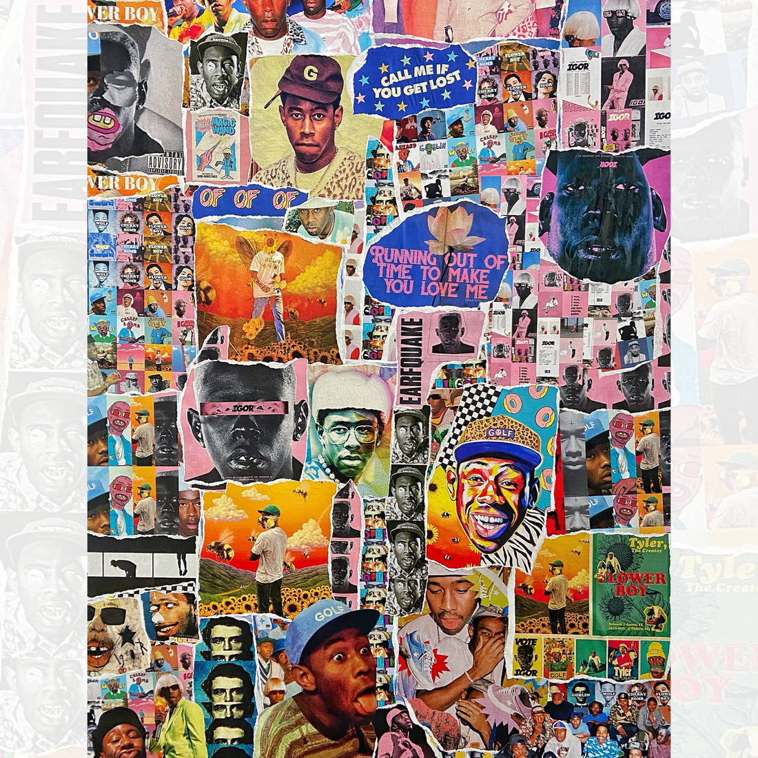 Tyler The Creator – Get Lost Collages
